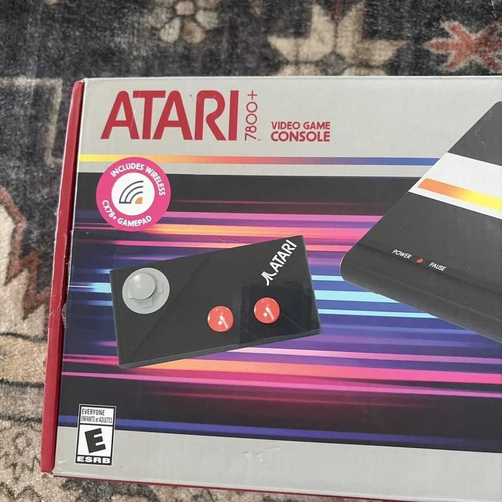 2024 Atari 7800 Plus Official HDMI Console & Wireless Controller 7800+